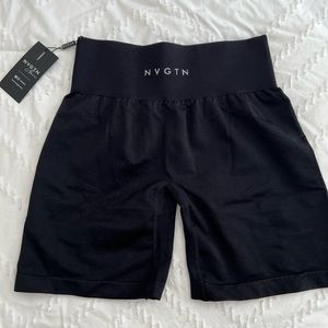 NVGTN solid seamless shorts